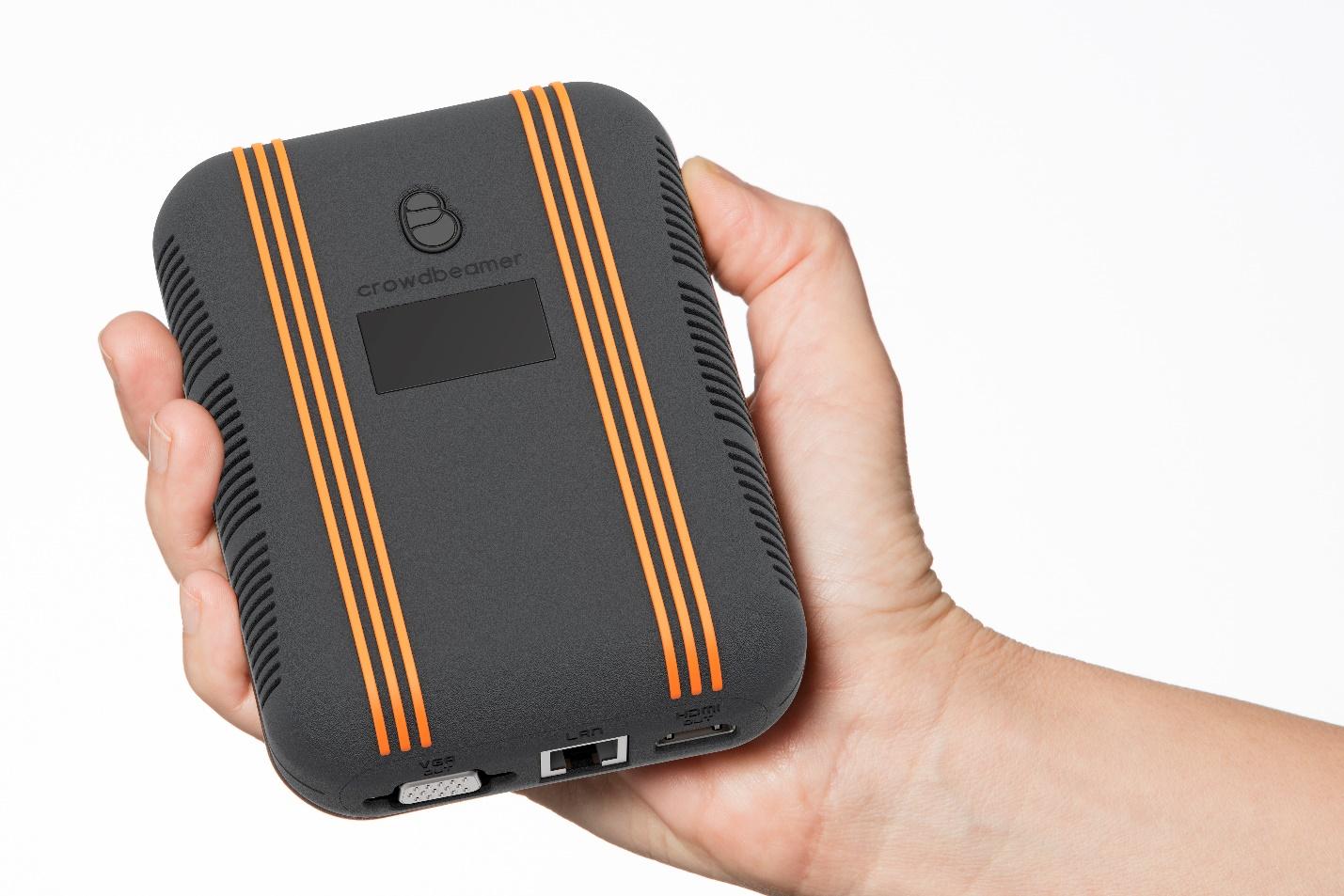 Crowdbeamer device
